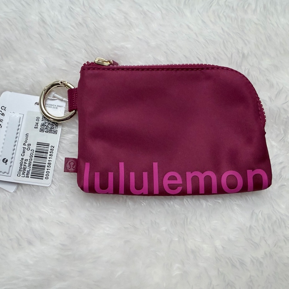 Lululemon Athletica Pink Coin Pouch